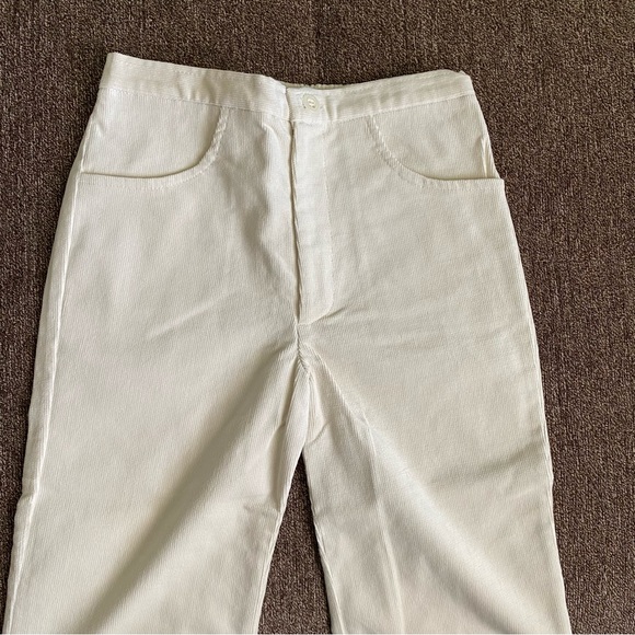 NWT Fantaisie Kids Smocked While Flower Cotton Top & White Pants - Picture 8 of 15